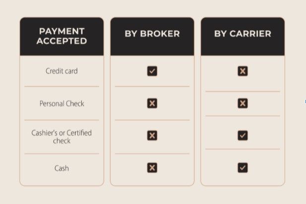 payment accepted infographic
