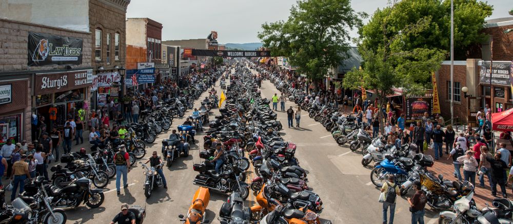 Sturgis, South Dakota USA Annual motorbike Rally 
